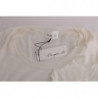 T-shirt bianca con camicetta in lana 100% lana - IT46-XL