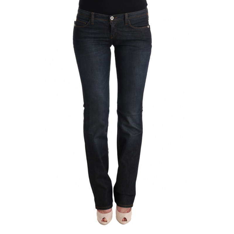 Jeans svasati slim in cotone grigio - W26
