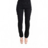 Pantaloni casual slim fit in cotone nero - IT46-XL