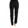 Pantaloni casual slim fit in cotone nero - IT48-XXL