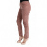 Pantaloni casual corti in velluto rosa - IT44-L
