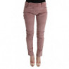 Pantaloni casual corti in velluto rosa - IT44-L