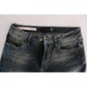 Jeans slim fit in misto cotone lavaggio blu - W26