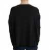 Maglione lavorato a maglia in viscosa grigia - XS