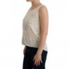 Camicetta superiore asimmetrica beige - XXS