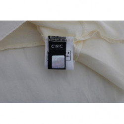 Camicetta superiore asimmetrica beige - XXS
