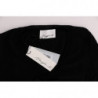 Abito a trapezio a maniche lunghe in lana nera - IT44-L