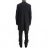 Abito 3 pezzi a due bottoni in lana stretch grigia - IT48 - M