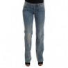 Jeans classici in cotone lavaggio blu - W26