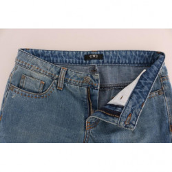 Jeans classici in cotone lavaggio blu - W26
