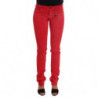 Jeans slim elasticizzati in cotone rosso - W29