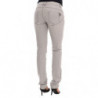 Jeans slim in cotone lavaggio grigio - W26