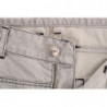 Jeans slim in cotone lavaggio grigio - W26
