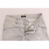 Jeans slim in cotone lavaggio grigio - W26