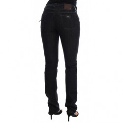 Jeans slim fit in cotone elasticizzato blu - W27