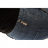 Jeans slim in denim di cotone lavaggio blu - W26