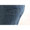 Jeans slim in denim di cotone lavaggio blu - W26