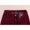 Jeans in denim stretch di cotone lavato rosso - W26