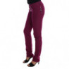 Jeans slim in denim elasticizzato in cotone viola - W26