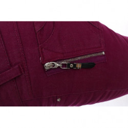 Jeans slim in denim elasticizzato in cotone viola - W26
