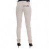 Jeans slim elasticizzati in cotone bianco - W26
