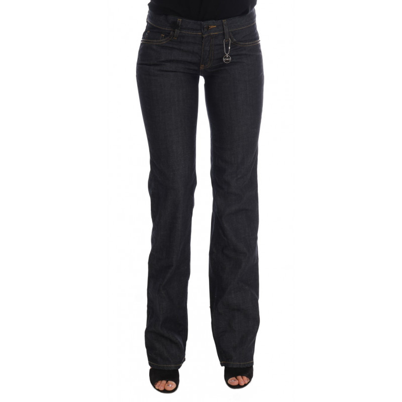 Jeans vestibilità classica in cotone blu scuro - W26