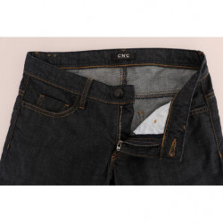 Jeans vestibilità classica in cotone blu scuro - W26