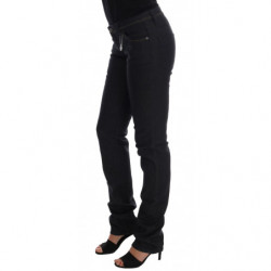 Jeans slim fit in cotone elasticizzato blu - W28