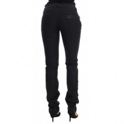 Jeans slim fit in cotone elasticizzato blu - W28