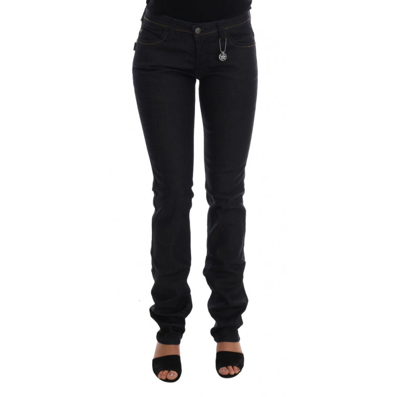 Jeans slim fit in cotone elasticizzato blu - W29