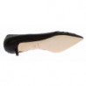 Scarpe dÃ©colletÃ© con tacco gattino in pelle marrone - EU35/US4.5