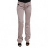 Jeans slim fit in cotone beige - W26