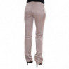 Jeans slim fit in cotone beige - W26