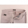 Jeans slim fit in cotone beige - W26