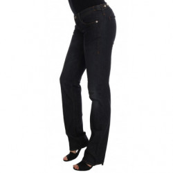 Jeans slim fit in cotone blu scuro - W26