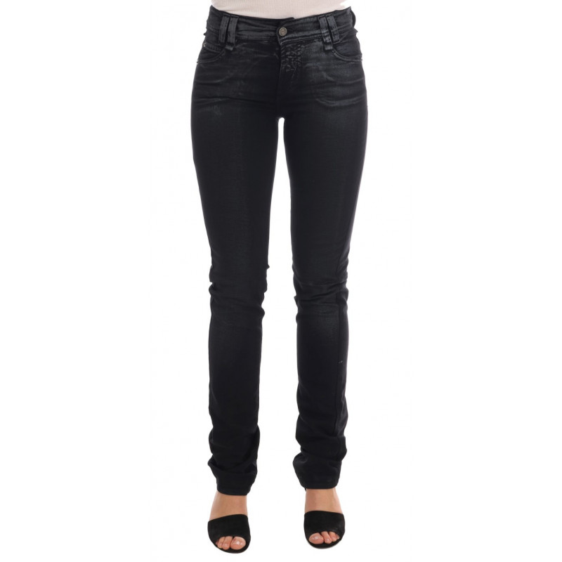 Jeans vestibilità regolare in cotone stretch lavaggio grigio - W26