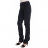 Jeans vestibilità regolare in denim di cotone nero elasticizzato - W27