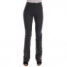 Pantaloni slim stretch in lana grigia - IT38-XS
