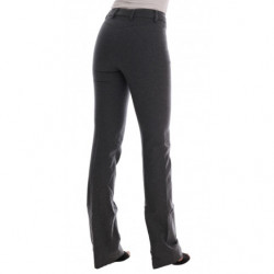 Pantaloni slim stretch in lana grigia - IT38-XS