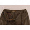 Bermuda in velluto marrone - IT40-S