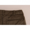 Bermuda in velluto marrone - IT40-S