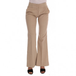 Pantaloni bootcut in cotone...