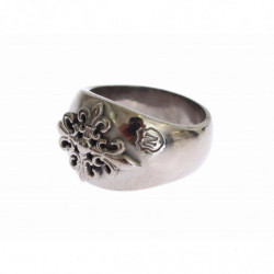 Anello con stemma autentico in argento 925 sterline - EU63 - US11