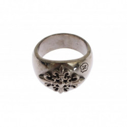Anello con stemma autentico in argento 925 sterline - EU63 - US11