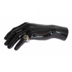 Anello con stemma autentico in argento 925 sterline - EU63 - US11