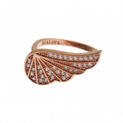 Anello da donna in oro rosa...