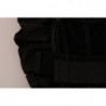 Abito con gonna arricciata a sirena nera - IT44-L