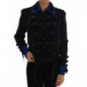 Trench in lana nera - IT40-S