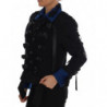 Trench in lana nera - IT40-S
