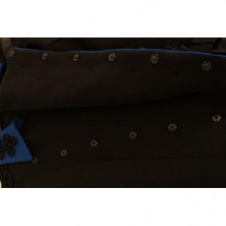 Trench in lana nera - IT40-S